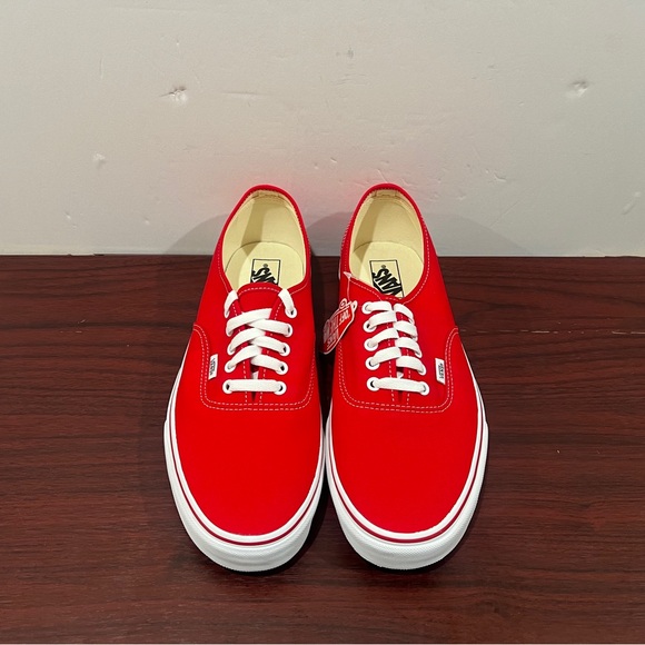 Vans, Authentic, VN000EE3RED, Red & White - Picture 9 of 12